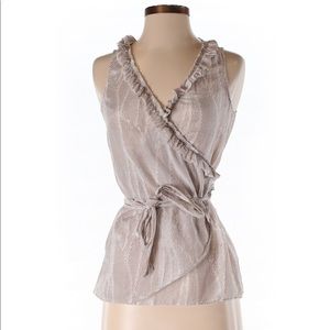 Banana Republic ruffle blouse